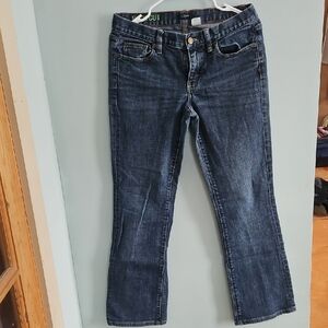 J. Crew Dark Blue Boot Cut Jeans